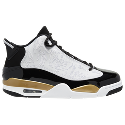 Men's - Jordan Dub Zero - Black/White/Metallic Gold