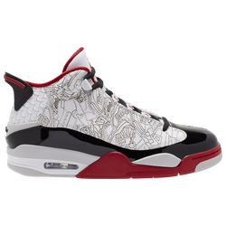 Men's - Jordan Dub Zero - White/Black/Varsity Red