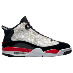 Men's - Jordan Dub Zero - Black/Fire Red/White