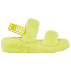 Women's - UGG Oh Yeah Slide - Yellow/Yellow