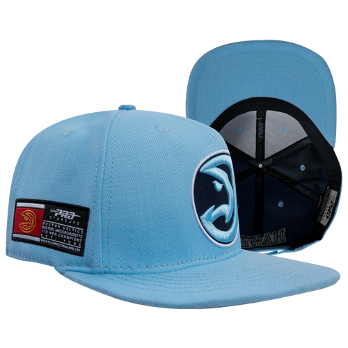 

Pro Standard Pro Standard Hawks Collage Wool Snapback Hat - Adult University Blue/Black Size One Size