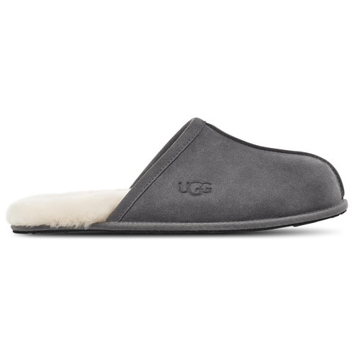 

UGG Mens UGG Scuff Logo - Mens Shoes Dark Grey Size 14.0