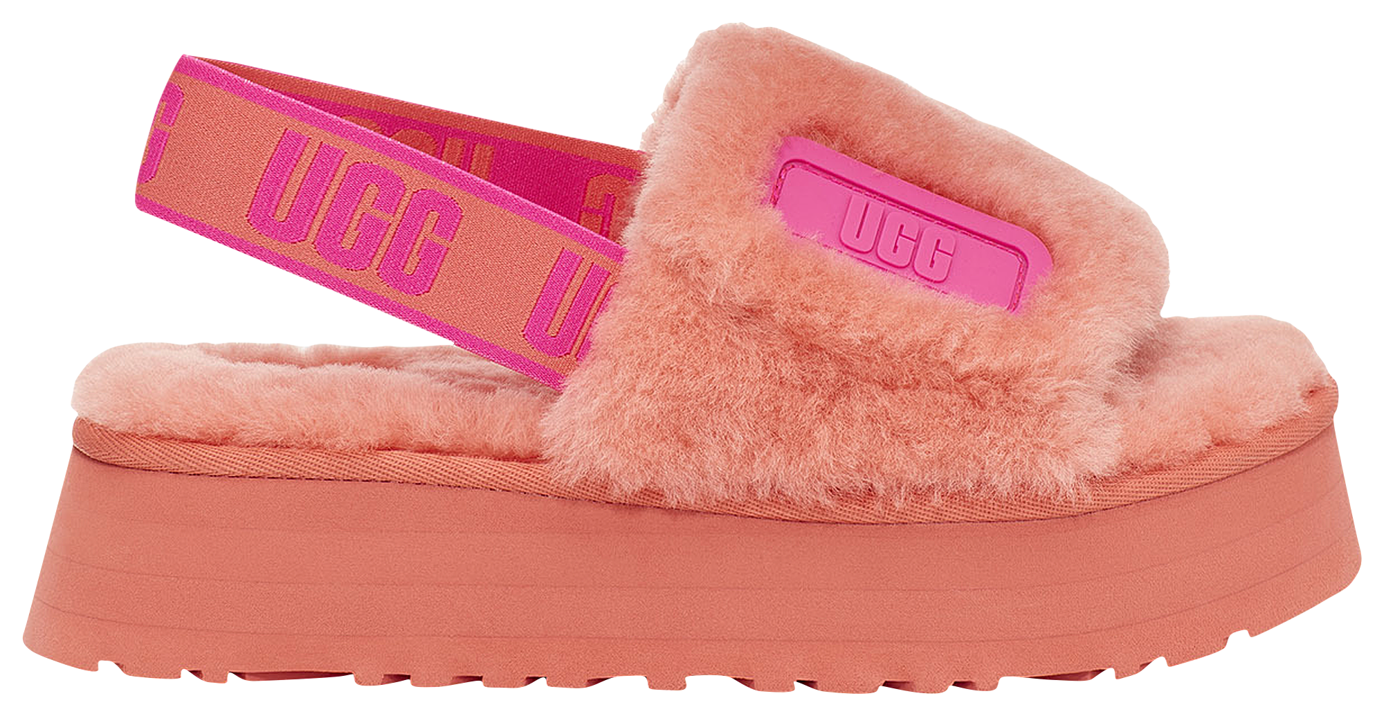 uggs slides pink