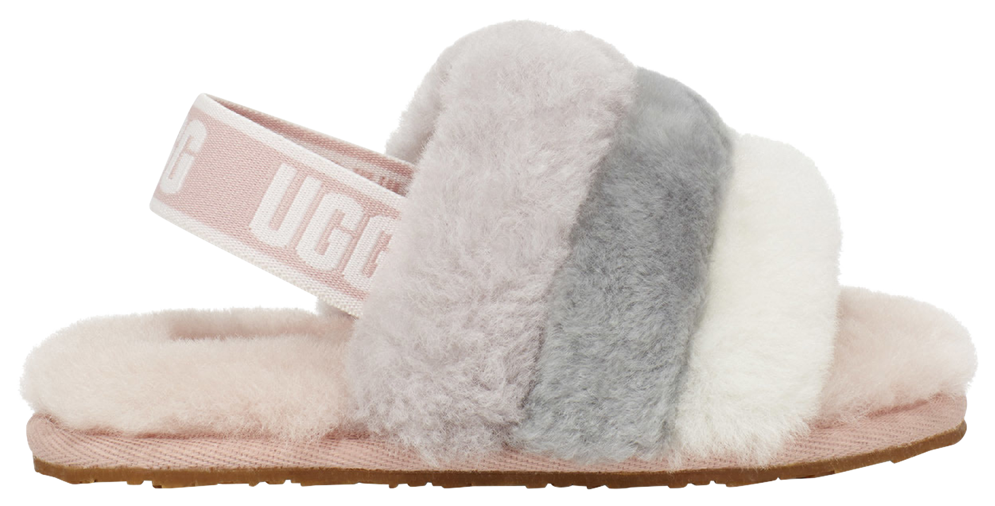 hot pink ugg slides