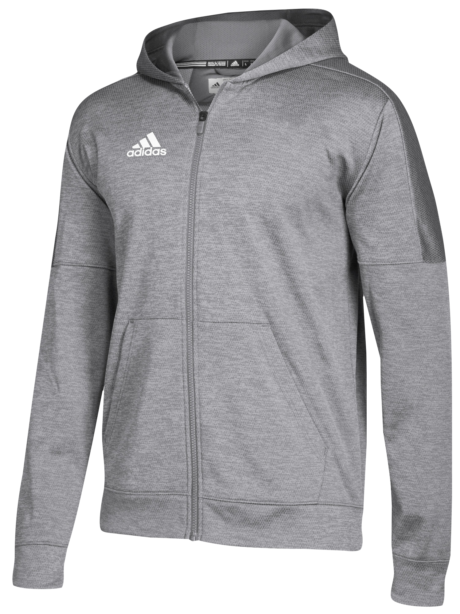 adidas fleece zip hoodie