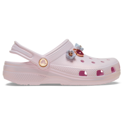 Girls' Grade School - Crocs Classic Iridescent Charm Clogs - Pink Milk/Multi