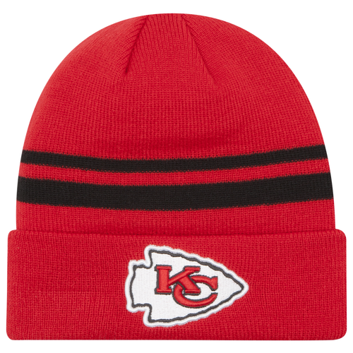 New Era Mens Kansas City Chiefs  Chiefs Cuff Knit In Red/black