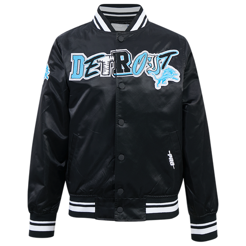  - Pro Standard Lions Satin Jacket - Blue/Black