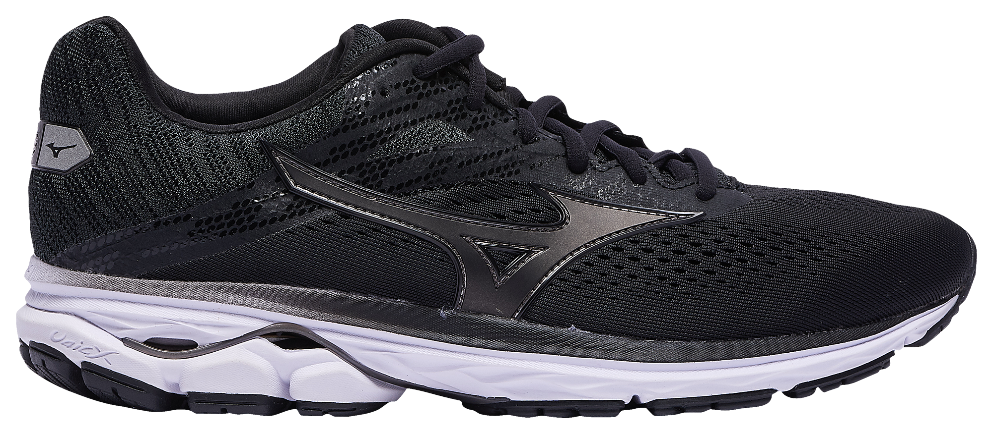 all black mizuno running shoes