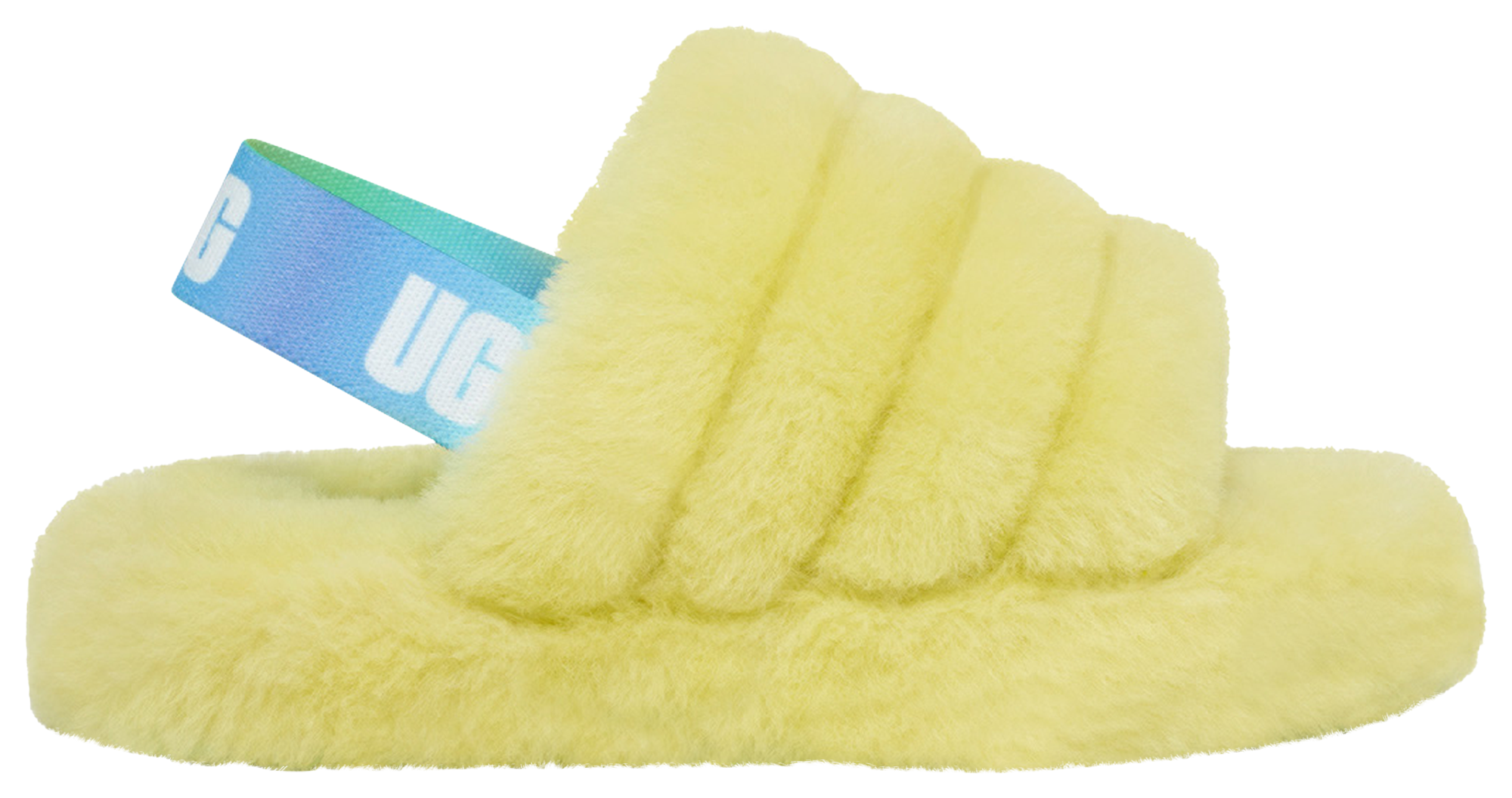 yellow uggs slides