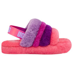 Boys' Preschool - UGG Fluff Yeah Slides - Multicolor/Multicolor