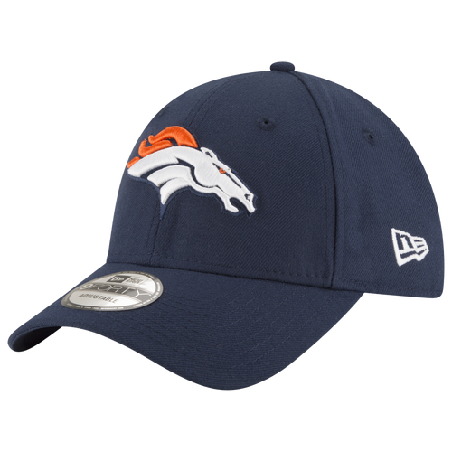 Shop New Era Mens Denver Broncos  Broncos The League 940 Adjustable In Navy/orange