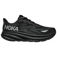  Hoka Men's Clifton 9 Sneaker, Black/White, 7.5