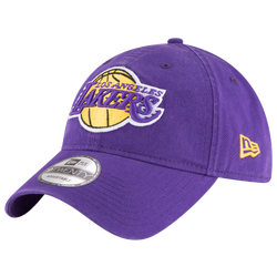 Men's - New Era NBA Core Classic Adjustable Cap - Purple/Yellow