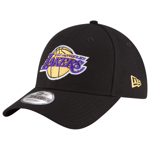 

New Era Mens Los Angeles Lakers New Era Lakers 9Forty Snapback Cap - Mens Black/Yellow Size One Size