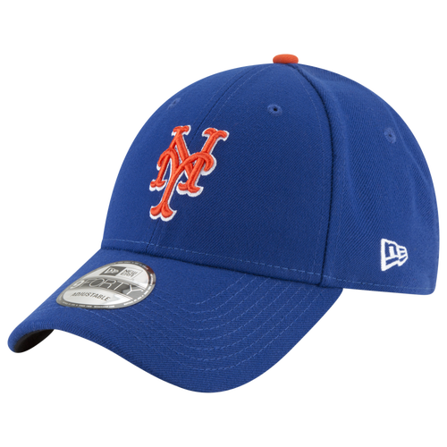 Shop New Era Mens New York Mets  Mets 940 Adjustable Cap In White/orange
