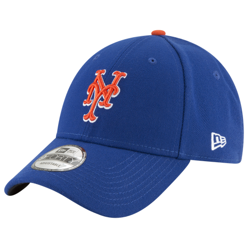 

New Era Mens New Era Mets 940 Adjustable Cap - Mens Orange/White Size One Size