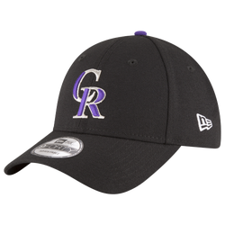 Men's - New Era Rockies The League Cap - Black/Puple