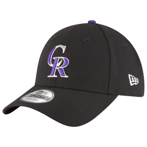 

New Era Mens Colorado Rockies New Era Rockies The League Cap - Mens Black/Puple Size One Size