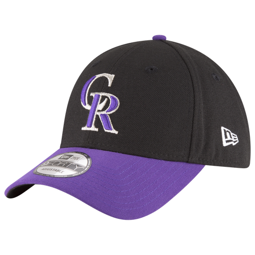 

New Era Mens Colorado Rockies New Era Rockies The League Cap - Mens Black/White Size One Size