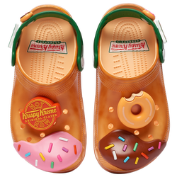 Men's - Crocs Krispy Kreme Classic Clogs - Orange/Green/Pink
