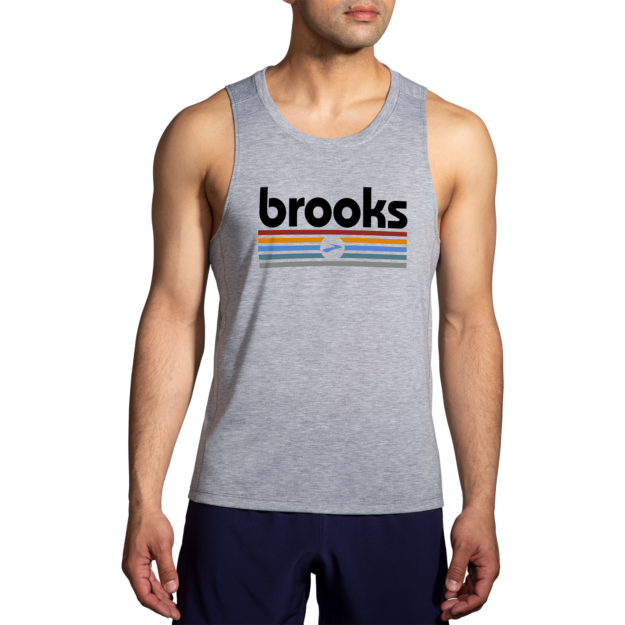 Brooks Distance Track Stripe Tank 2.0 Men's