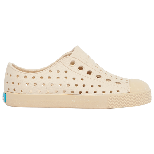 

Girls Native Shoes Native Shoes Jefferson Bloom - Girls' Toddler Shoe White/Soy Beige/Shell Speckles Size 10.0