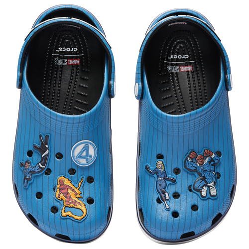 MENS - Crocs Fantastic 4 Classic Clogs - Blue/White Black