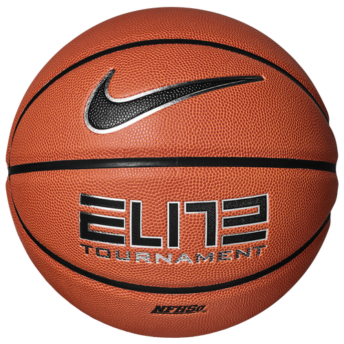  - Nike Elite Tournament Basketball - Metallic Silver/Black Amber