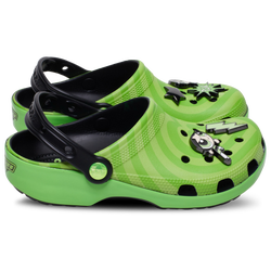 Women's - Crocs Powder Puff Girls Classic Clogs - Green