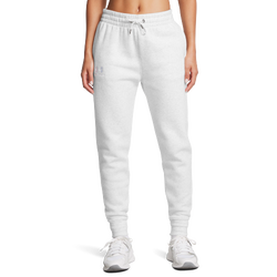 Women's - Under Armour Icon Fleece Jogger - Distant Gray/White