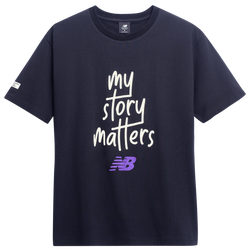 Men's - New Balance My Story Matters T-Shirt - Black