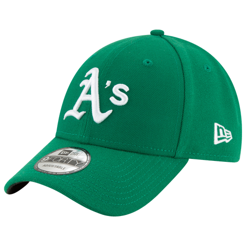 

New Era Mens Oakland Athletics New Era Athletics 9Twenty Core Classic Replica Cap - Mens Green/White Size One Size