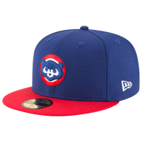 Chicago Cubs Fanatics Branded Team Wordmark Long Sleeve T-Shirt - Red
