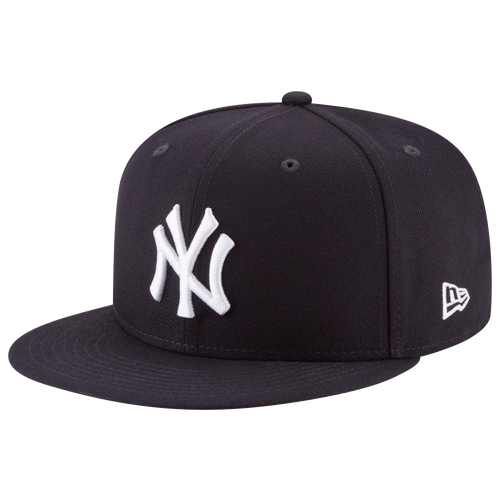 

New Era Mens New Era Yankees 9Fifty Snapback Cap - Mens Navy/White Size One Size