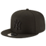 New Era Yankees BOB Snapback Cap - Men's Black/Black