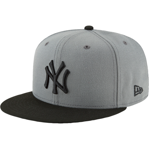 

New Era Mens New Era Yankees 59Fifty Basic Cap - Mens Storm Grey/Black Size 7