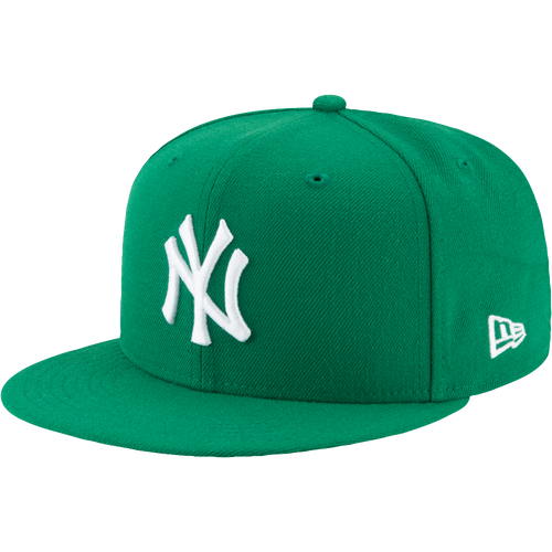 

New Era Mens New Era Yankees 59Fifty Basic Cap - Mens Kelly/White Size 7