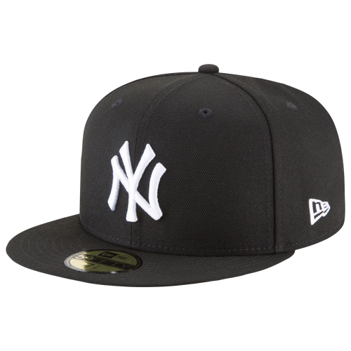 

New Era Mens New Era Yankees 59Fifty Cap - Mens White/White/Black Size 7