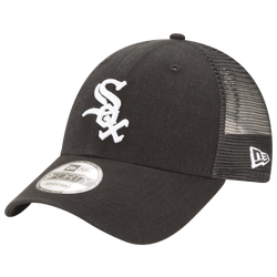 Men's - New Era White Sox Trucker Cap - Black/White