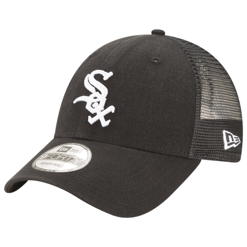 New Era Mens Chicago White Sox  White Sox Trucker Cap In Black/white