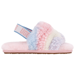 Girls' Toddler - UGG Fluff Yeah Slides - Multicolor/Multicolor