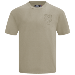 Men's - Pro Standard METS NEUTRAL CJ DROP SHOULDER TEE - Taupe