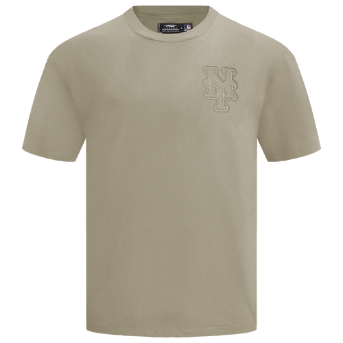 MENS - Pro Standard METS NEUTRAL CJ DROP SHOULDER TEE - Taupe