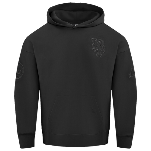  - Pro Standard METS NEUTRAL DROP SHOULDER FLC PO HOODIE - Black