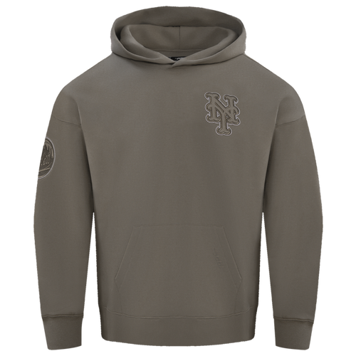 Pro Standard Mets Pullover Hoodie - Pro Standard Dark Taupe