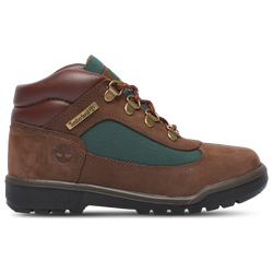 Boys' Preschool - Timberland Field Boots - Brown/Green