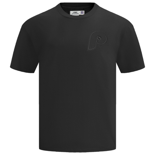  - Pro Standard PHILLIES NEUTRAL CJ DROP SHOULDER TEE - Black