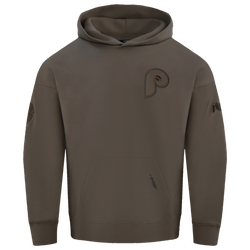 Men's - Pro Standard Phillies Pullover Hoodie - Dark Taupe