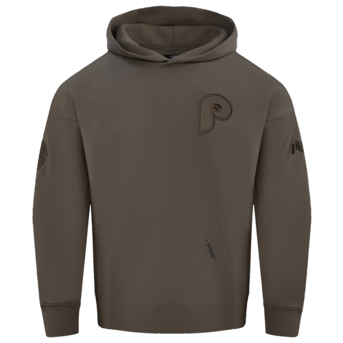 MENS - Pro Standard Phillies Pullover Hoodie - Dark Taupe
